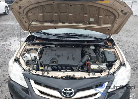 2011 Toyota Corolla Le из США, поврежденный, VIN JTDBU4EE0B9132702